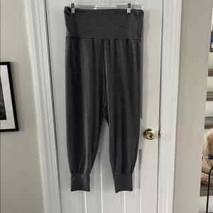 Aerie Charcoal High-Waisted Joggers